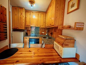 Fridge, microwave, oven, toaster - Flat with balcony Falcó 14 Vall de Boí (Caldes de Boi)