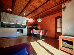 Interior - Flat with private garden and cosy Puig Falcó 2 Vall de Boí (Caldes de Boi)