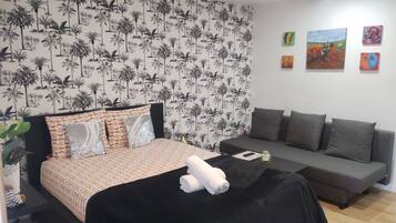 1 chambre, Wi-Fi, draps fournis