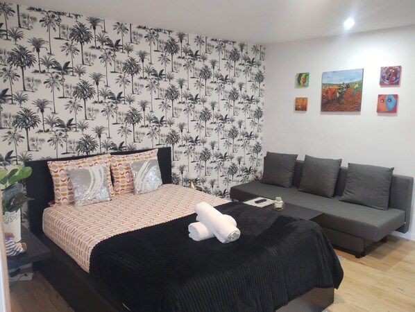 1 soverom, wi-fi og sengetøy