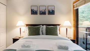 2 makuuhuonetta, ilmainen Wi-Fi, vuodevaatteet