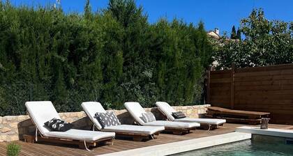 Stone house in the heart of the village with pool and garden, Provence charm