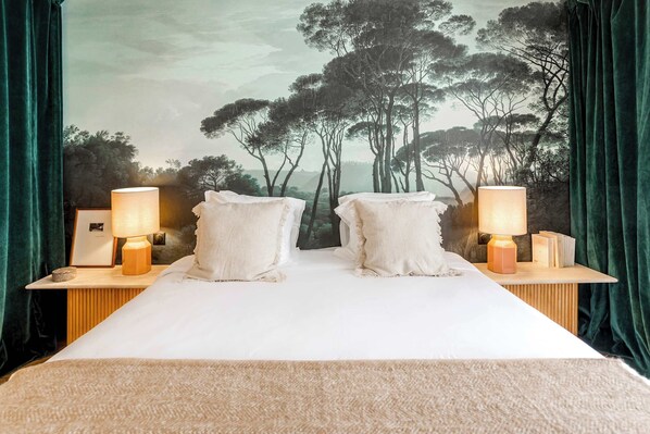 2 bedrooms, iron/ironing board, travel crib, WiFi