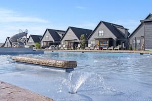 Indoor pool, a heated pool