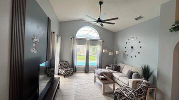 Smart-tv en tafelvoetbal