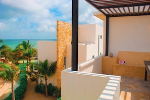 Rooftop terrace - Corcomoran Luxury Beachfront house (Telchac Puerto)