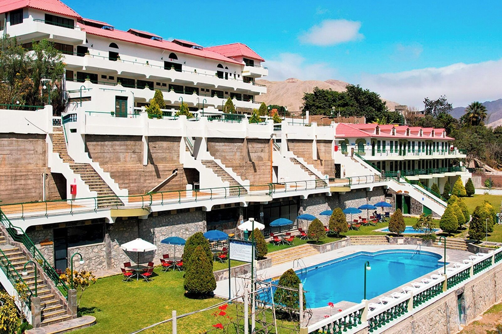 Alberca al aire libre 