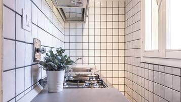Apartment, Terrasse | Eigene Küche | Espressomaschine, Hochstuhl