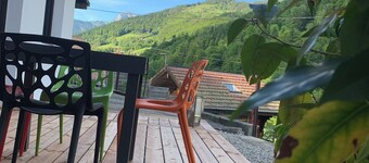 55m2 apartment at the foot of La Tournette with terrace, 5 minutes from Thônes