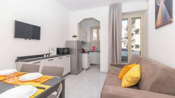 Apartment, Balcony | Television
