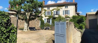 House in Beaujolais village