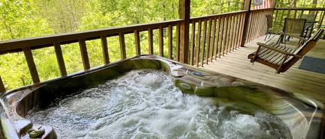 Bain à remous extérieur