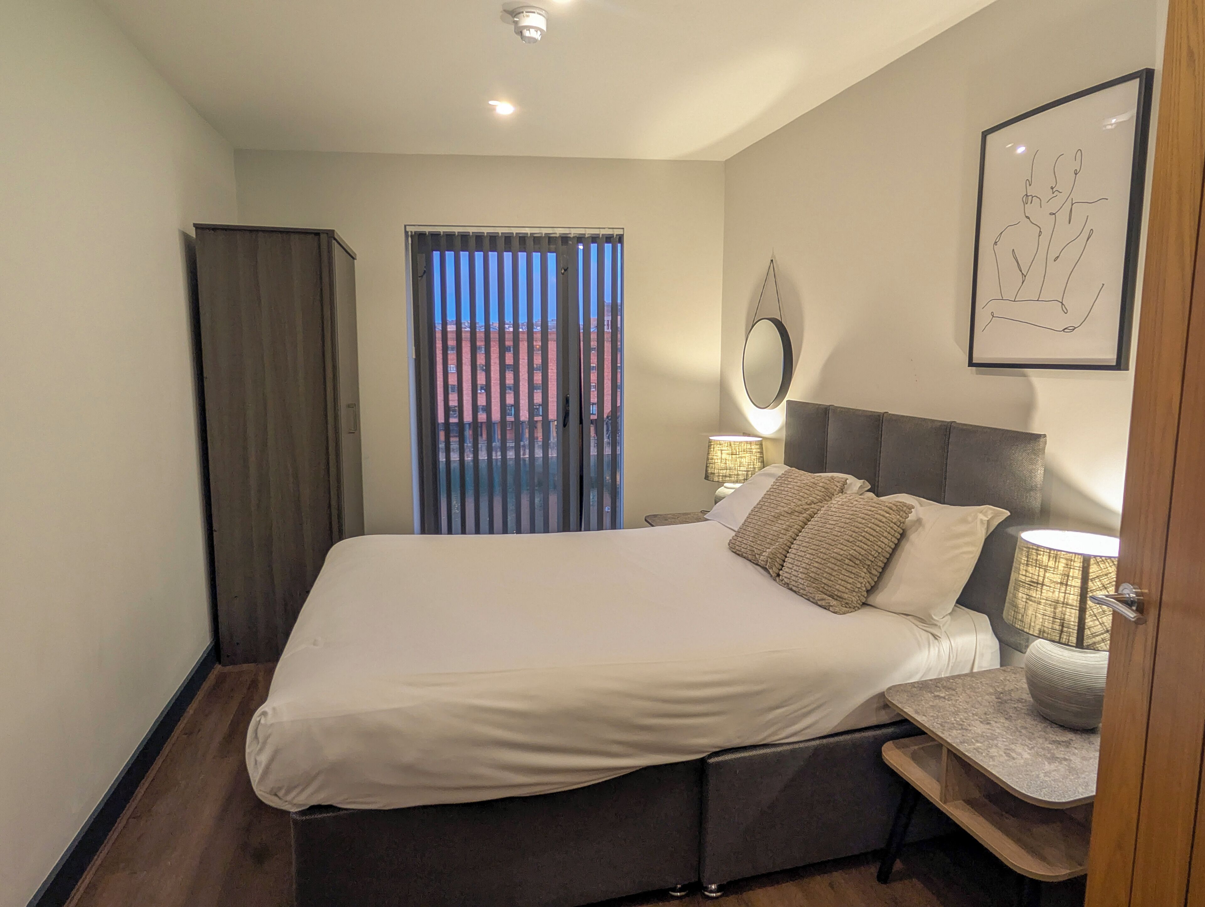 Standard Apartment, 1 Double Bed, Non Smoking (Walk-in Shower;with Sofabed) | Free WiFi, bed sheets