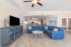 Condo, Multiple Beds (The Oasis at Orange Beach 609 (Phoeni) | Living area - The Oasis at Orange Beach 609 (Orange Beach)
