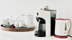 Kaffe och/eller kaffebryggare