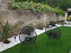 Terrace/patio - Cosy town house with bicycles available (Tours)