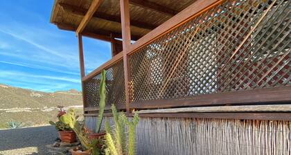 Tinyhouse Maria, in the middle of quiet nature with panoramic view, 13KM to the sea.