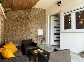 Terrace/patio - Apartment pod Pločom - One Bedroom Apartment with Terrace (Senj)