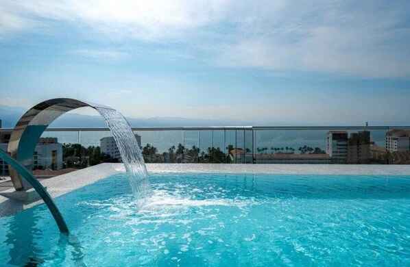 Außenpool, beheizter Pool