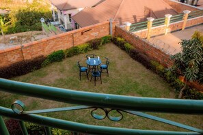 Quarto casal luxo, vista para a cidade | Terraço/pátio