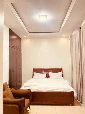 Deluxe Double Room, City View | Desk, iron/ironing board, free WiFi - ANASTERA SKY VILLA (Kigali)