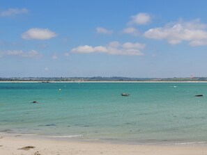 Beach nearby, sun-loungers