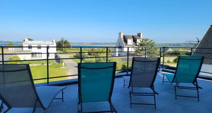 Villa L ESTRAN new sea view 10P 400 m from the sea in PLOUNEOUR BRIGNOGAN PLAGES