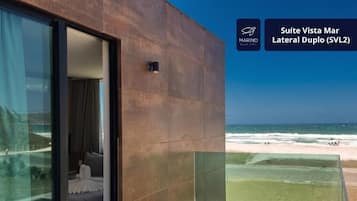 Superior-Zimmer, eingeschränkter Meerblick | Hochwertige Bettwaren, Pillowtop-Betten, Minibar