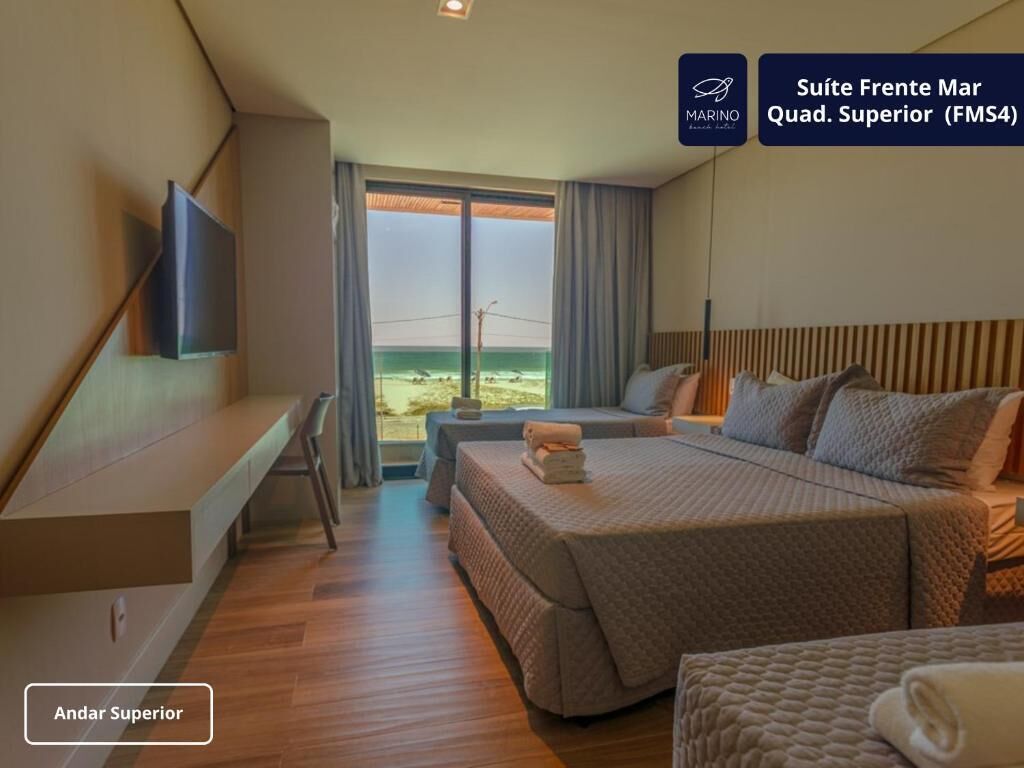 Ropa de cama de alta calidad, colchones con pillow-top y minibar 