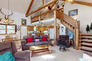 Een televisie en een dvd-speler