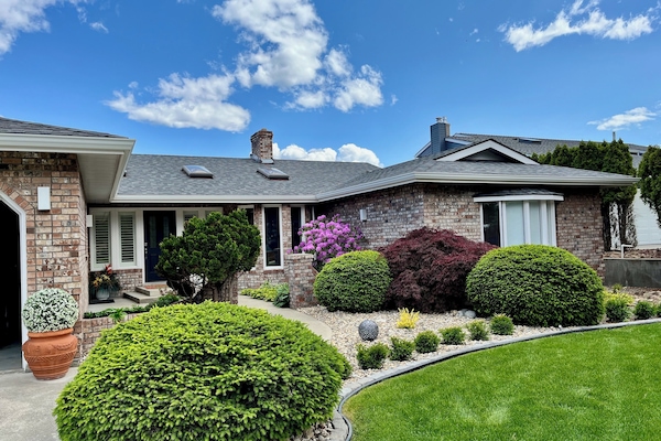 Voorkant van accommodatie