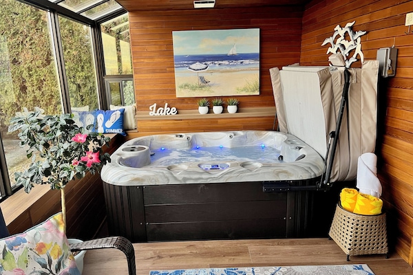 Camera Superior, bagno privato, vista giardino | Vasca idromassaggio privata