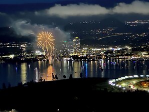 City view from property - Lake and the City Bed and Breakfast (West Kelowna)