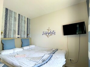 2 sovrum, resesäng, wi-fi och sängkläder