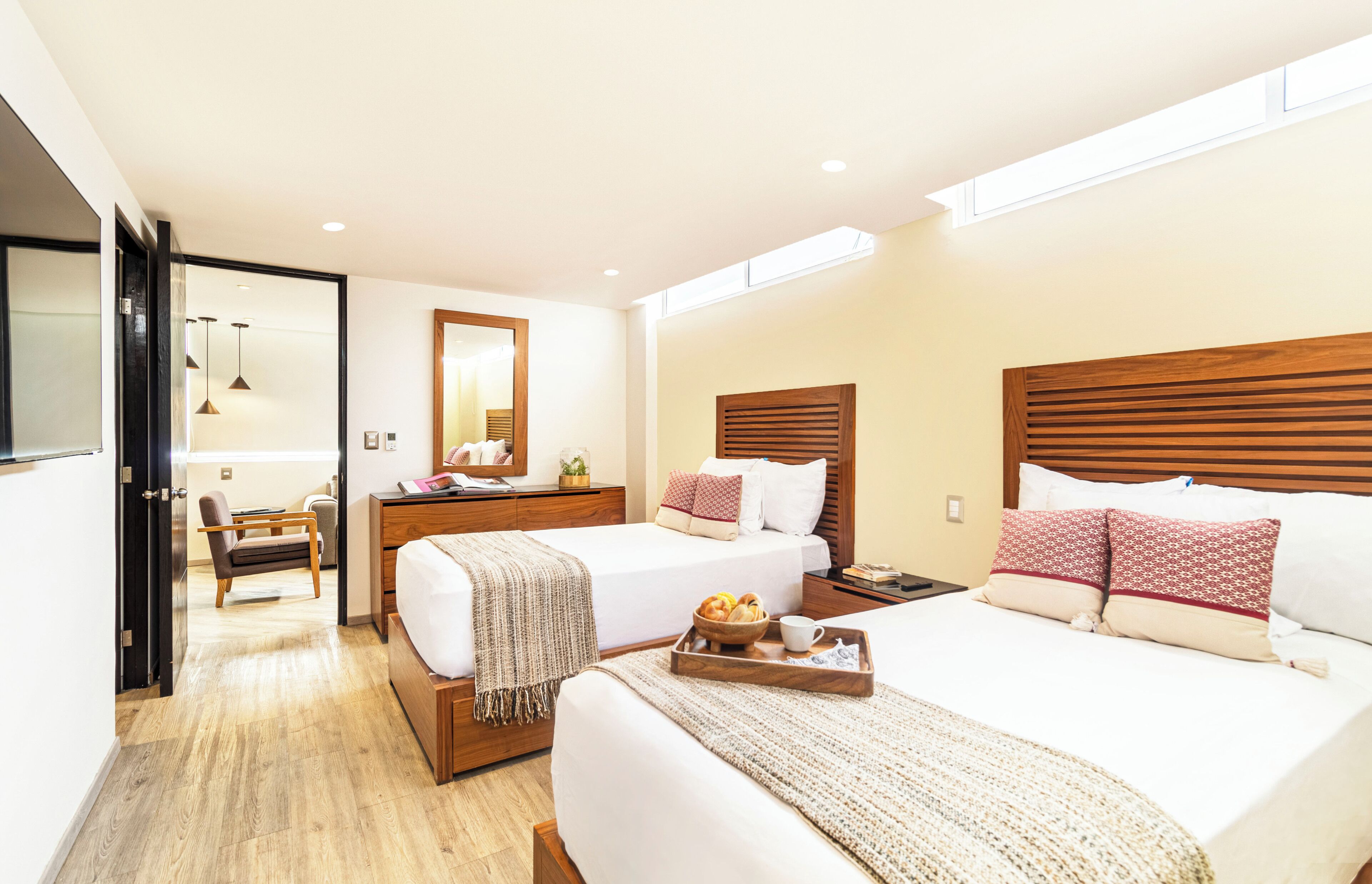 Signature Apartment, City View | Hypo-allergenic bedding, in-room safe, individually decorated