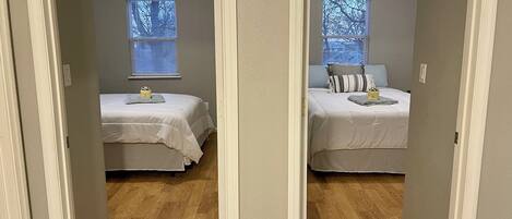 2 soverom, strykejern/-brett, wi-fi og sengetøy