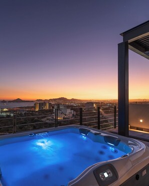 Terrace/patio - Best view rooftop w/ heated Jacuzzi
 (Cabo San Lucas)