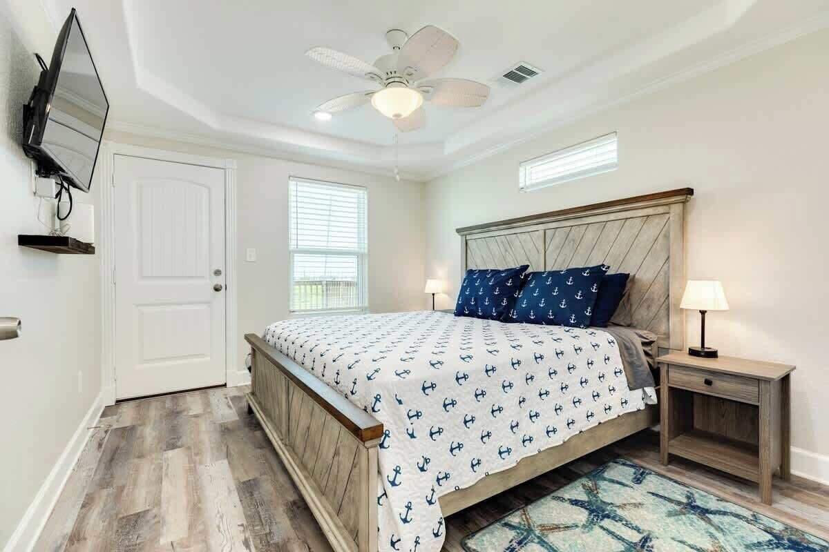 2 عدّة غرف نوم وواي فاي وملاءات أسرّة