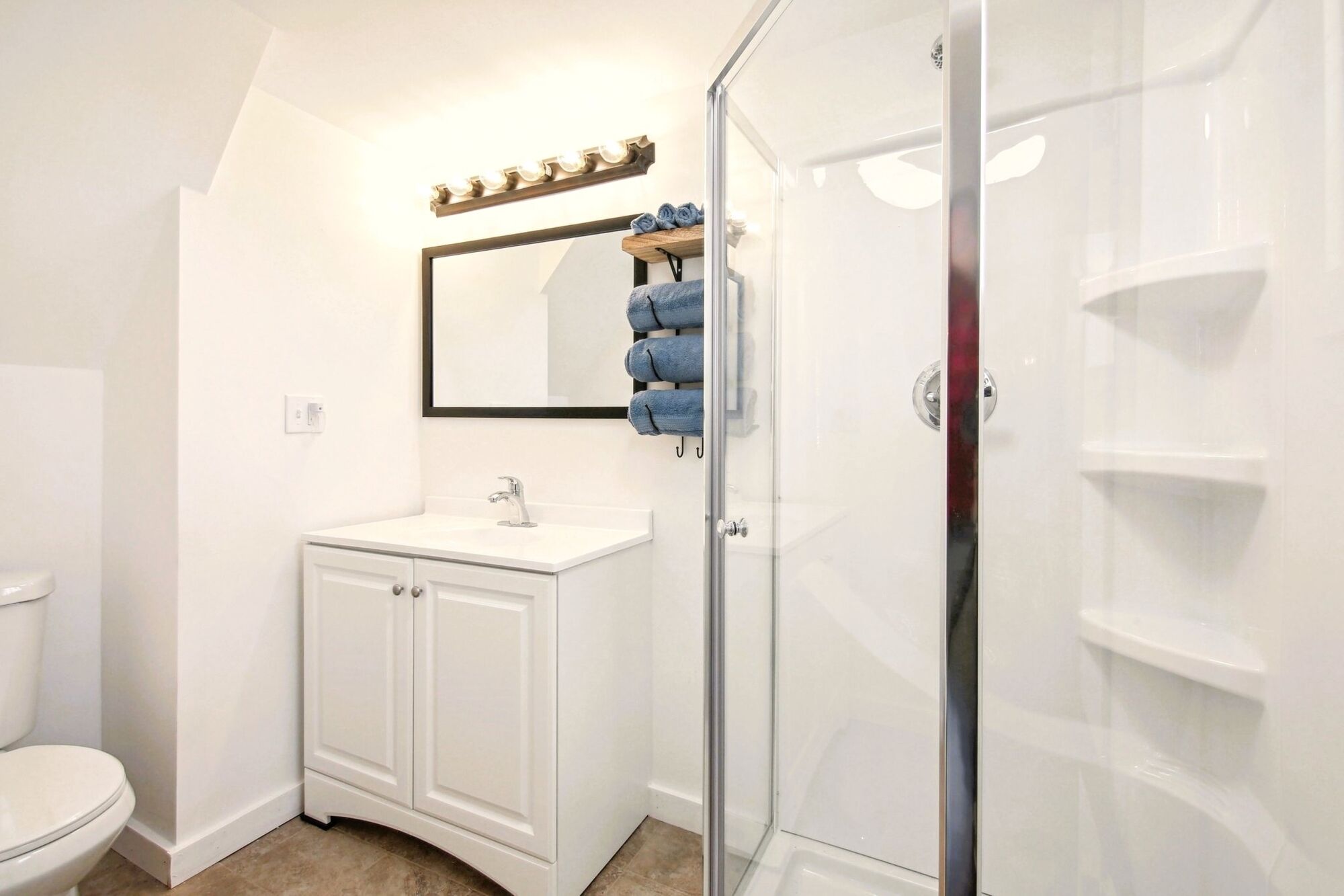 シャワー、タオル