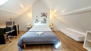 4 chambres, fer et planche Ă repasser, Wi-Fi gratuit