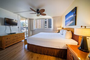1 bedroom, in-room safe, iron/ironing board, WiFi