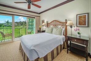 2 bedrooms, in-room safe, iron/ironing board, WiFi