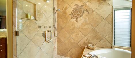 Hårtork och handdukar