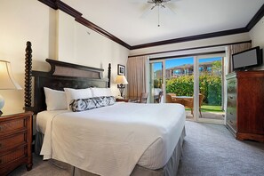 2 bedrooms, in-room safe, iron/ironing board, WiFi