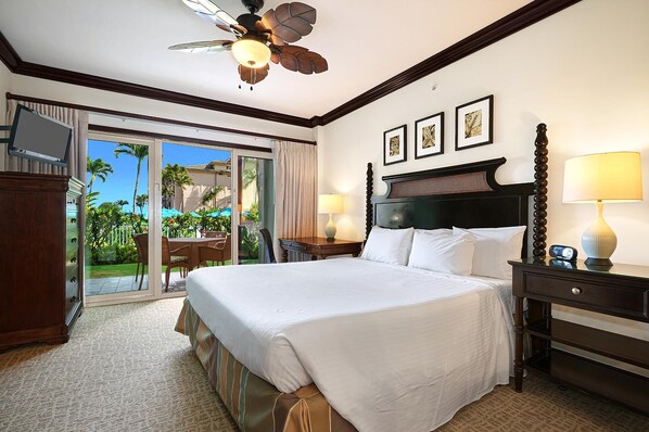 2 bedrooms, in-room safe, iron/ironing board, WiFi