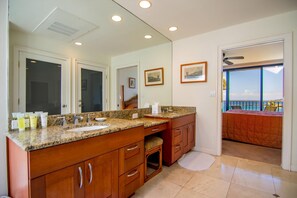 Hair dryer, towels