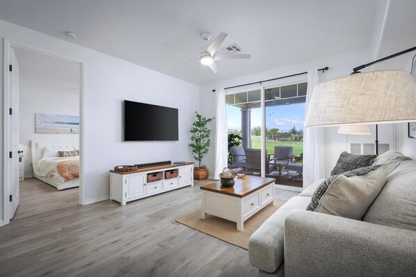 2 bedrooms, in-room safe, iron/ironing board, free WiFi
