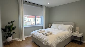 2 bedrooms, iron/ironing board, travel crib, free WiFi