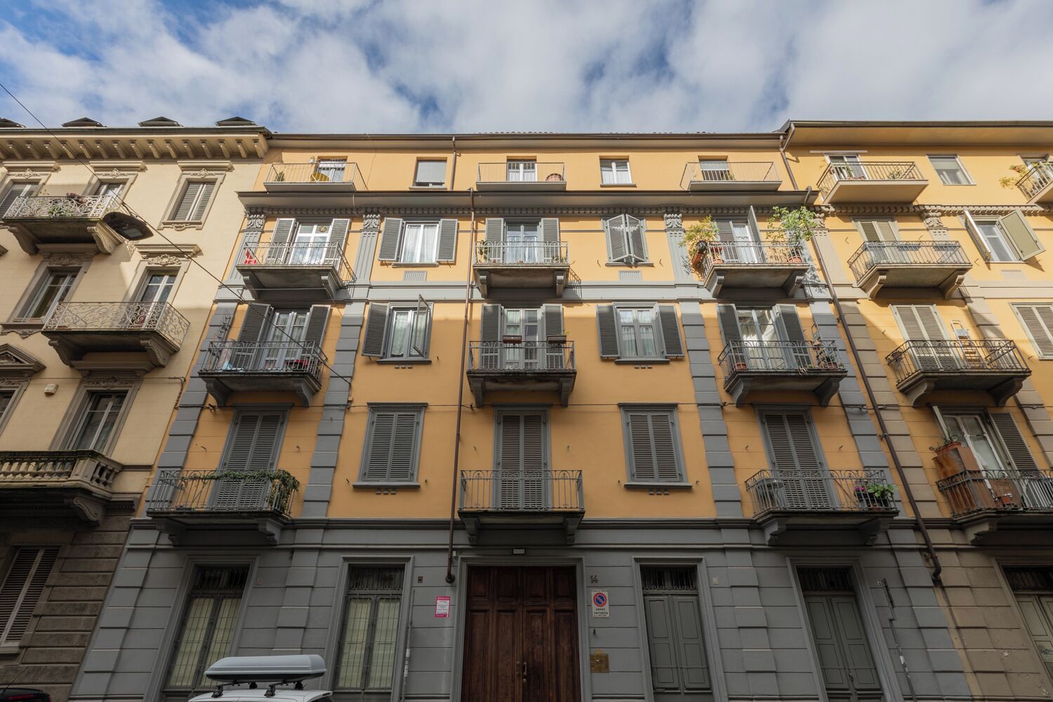 Façade de l’hébergement