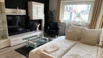 1 soveværelse, strygejern/strygebræt, gratis Wi-Fi, sengetøj